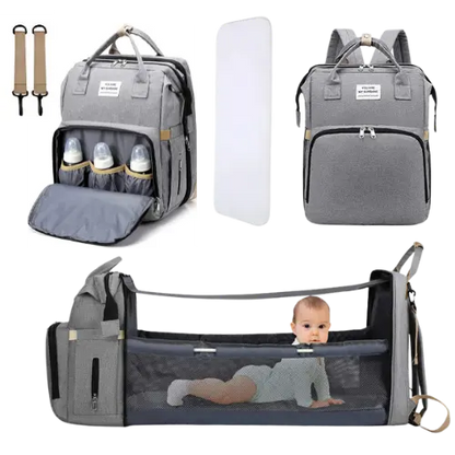 Mochila multiusos con cuna para Bebés